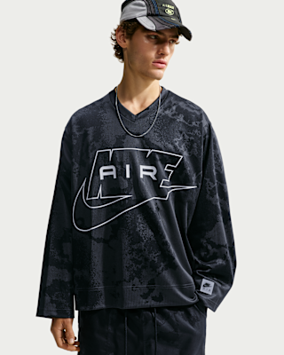 Nike Air Men's Long-Sleeve All-Over-Print Jersey. Nike.com